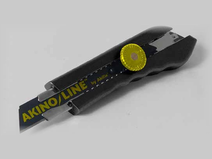 Akino Line aluminium cutter with locking wheel, for sale in Paphos