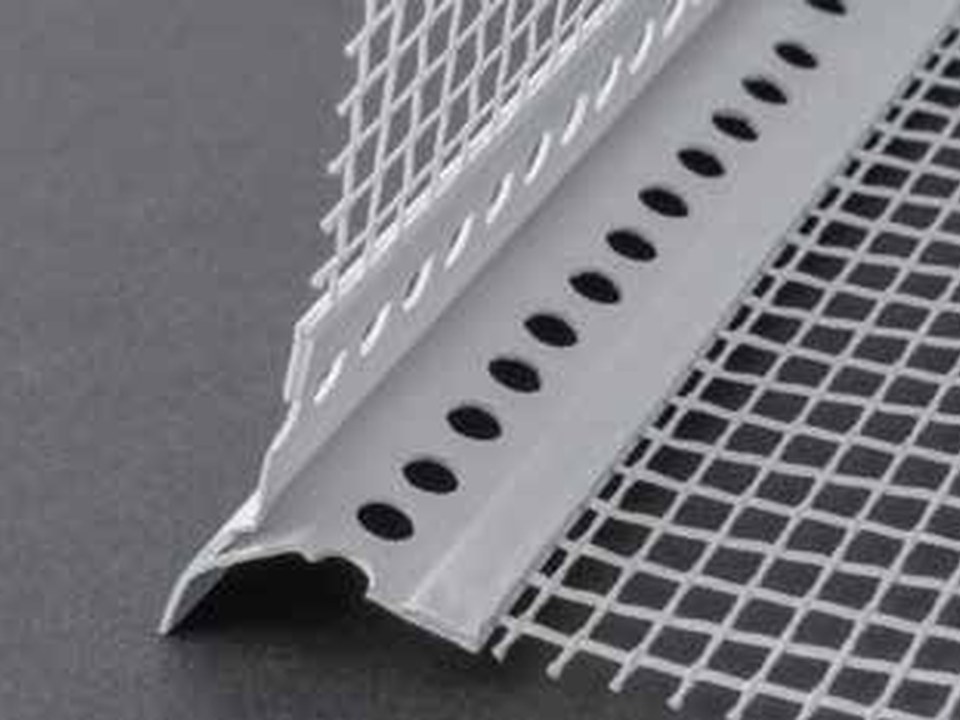 Akifix PVC drip profile with mesh, for sale in Paphos