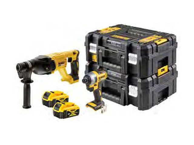 DeWalt DCK2023M2T 18V XR kit: impact driver + SDS-plus hammer, for sale in Paphos