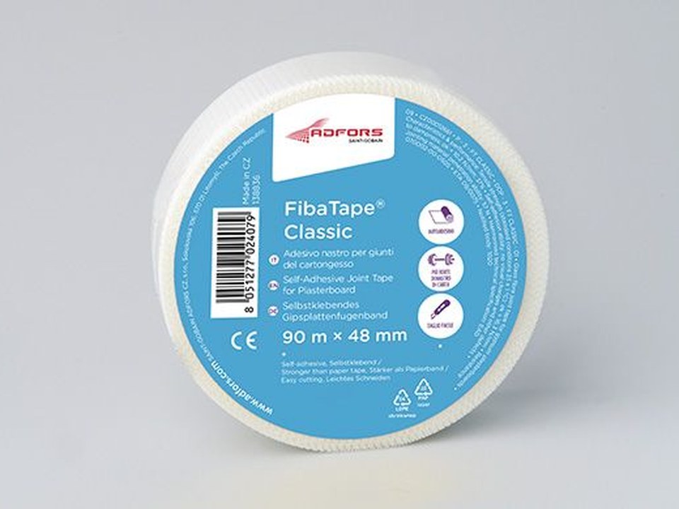 FibaTape Classic self-adhesive joint tape, for sale in Paphos
